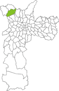 Localização do bairro do Jaraguá