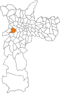Localização do bairro do Butantã