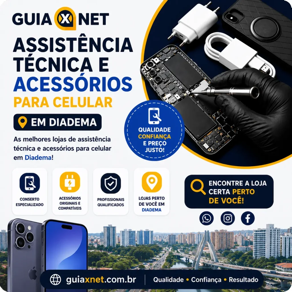 Assistência Técnica e Acessórios para Celular em Diadema