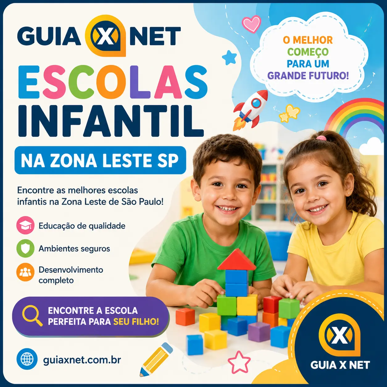 Escola Infantil na Zona Leste