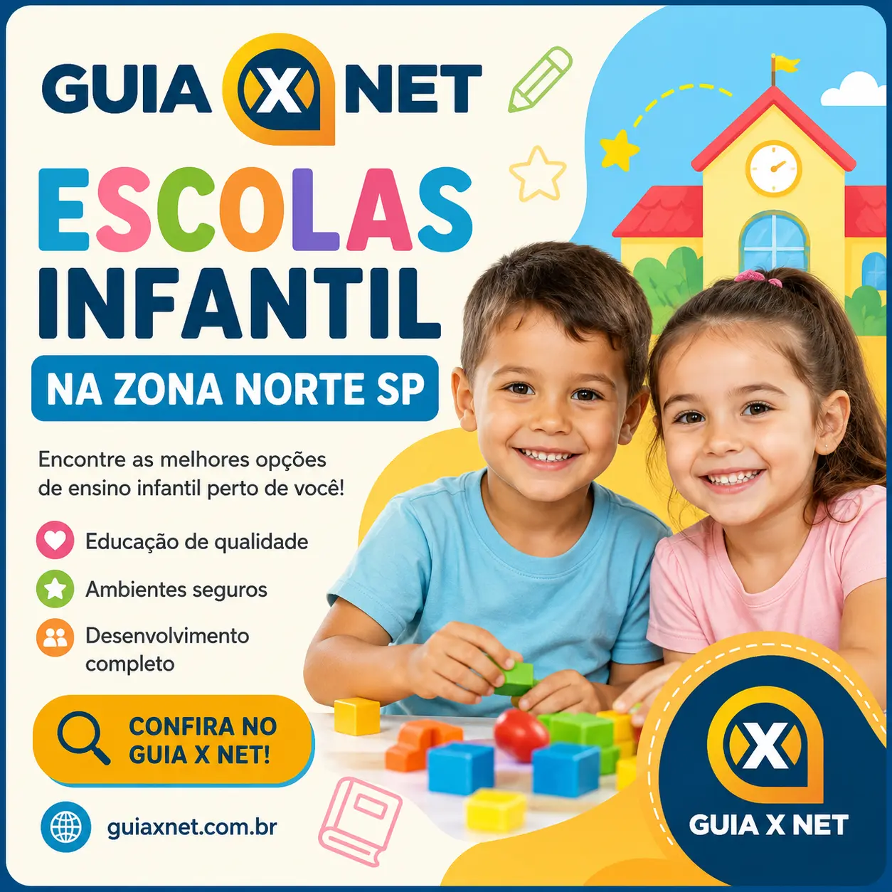 Escola Infantil na Zona Norte