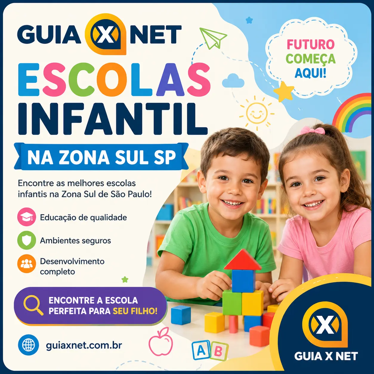 Escola Infantil na Zona Sul de São Paulo SP