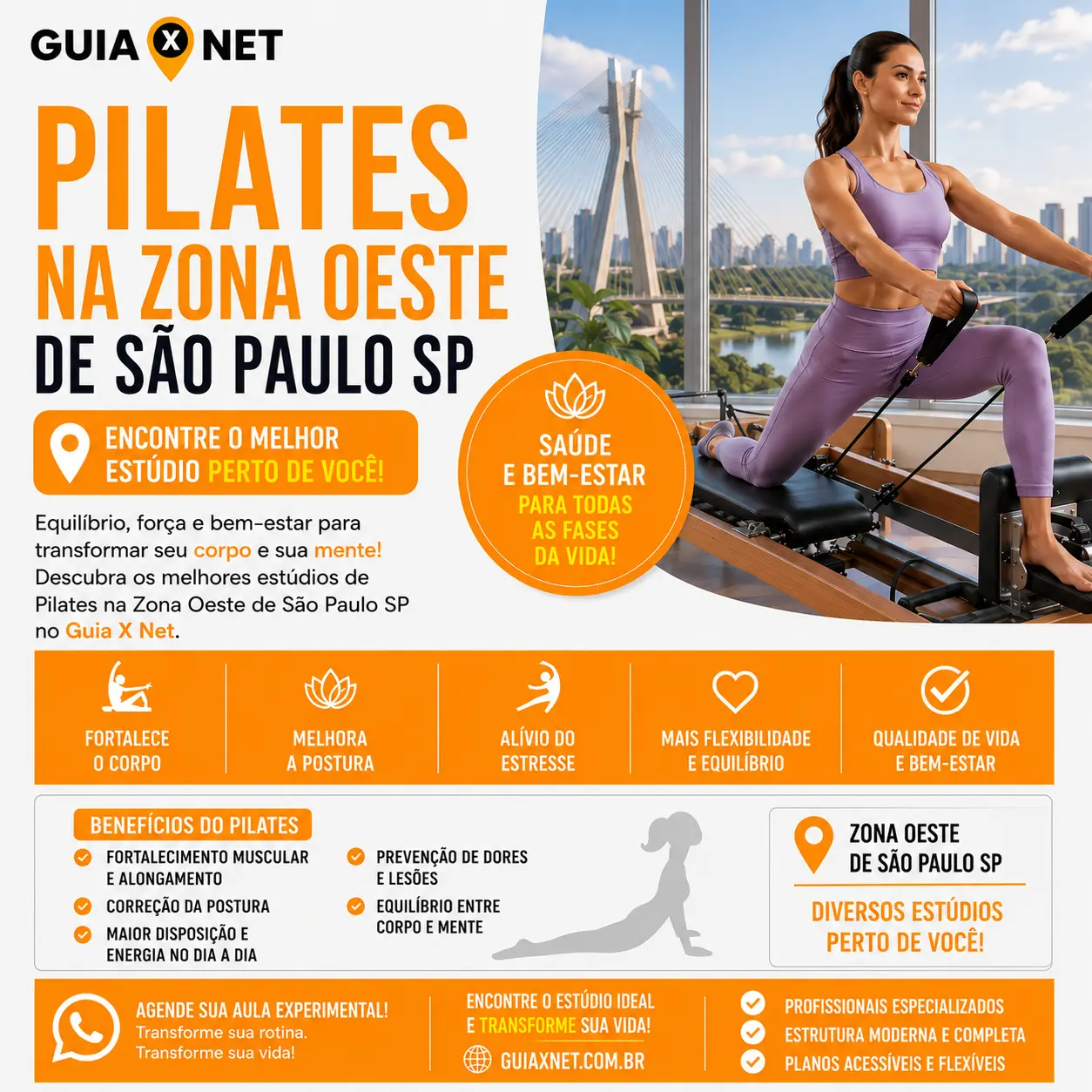 Pilates na Zona Oeste de São Paulo SP