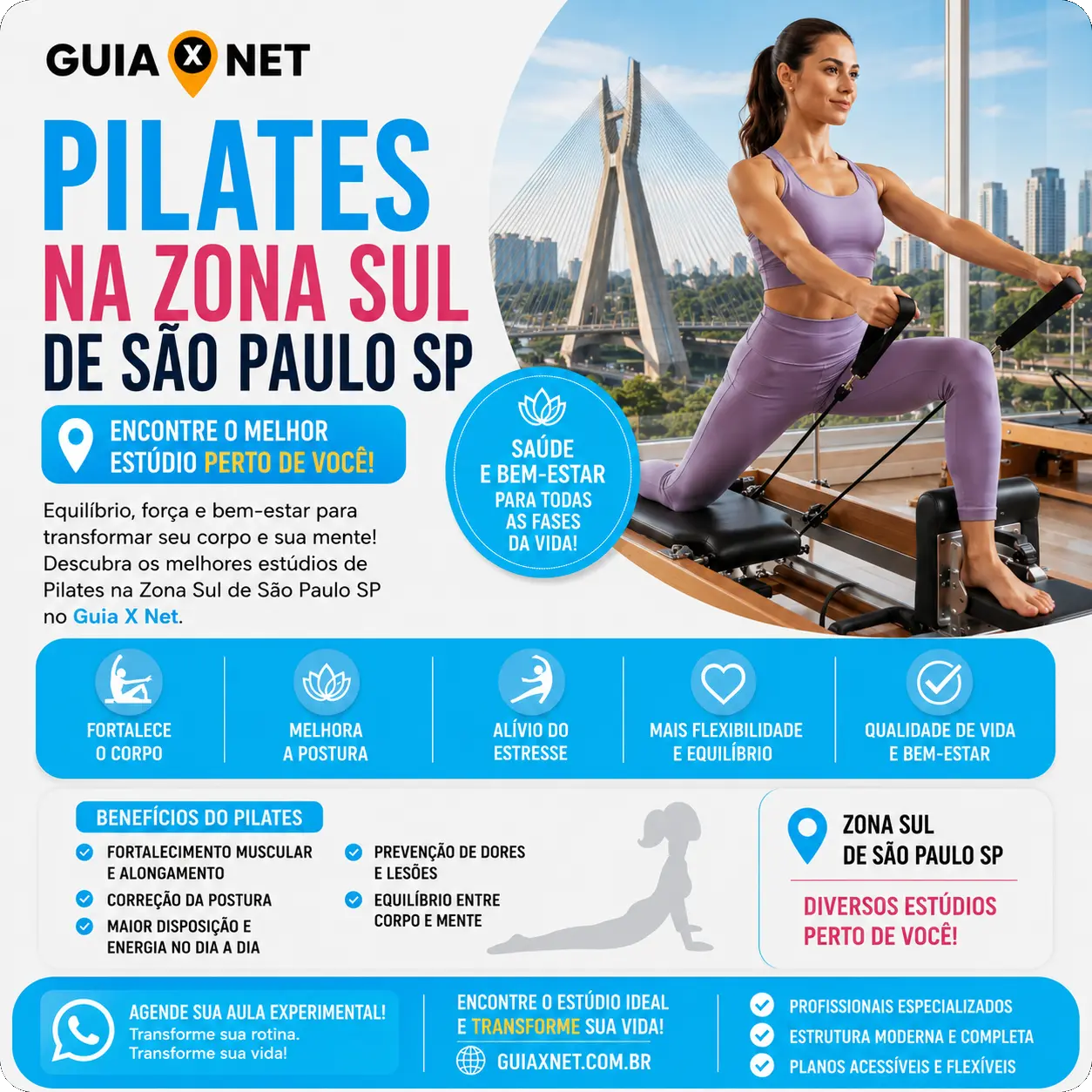 Studio de Pilates na Zona Sul de São Paulo SP